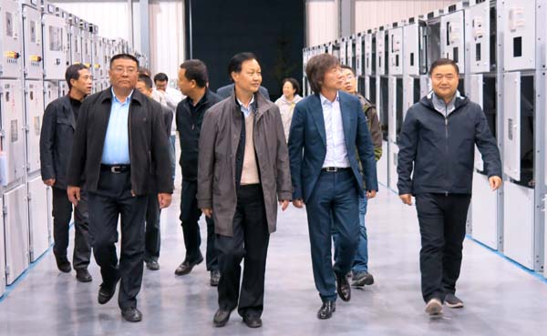 寧波菲仕公司總裁任文杰一行赴長城電工參觀交流，共探技術創新合作新機遇
